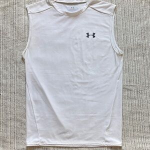 Under Armour Men's White Performance Tank Top SZ XXL